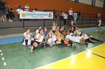 Foto - Finais mirim masculina e feminina - Campeonato Municipal de Futsal