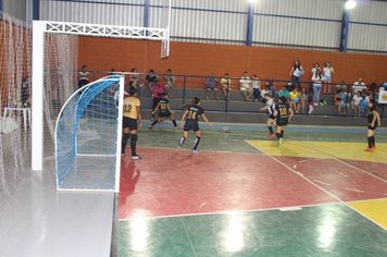 Foto - Finais mirim masculina e feminina - Campeonato Municipal de Futsal