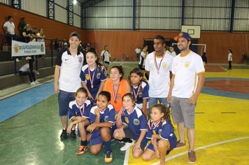Foto - Finais mirim masculina e feminina - Campeonato Municipal de Futsal