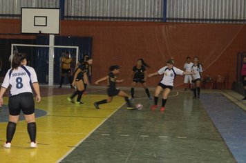 Foto - Finais mirim masculina e feminina - Campeonato Municipal de Futsal