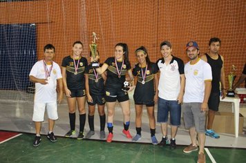 Foto - Finais mirim masculina e feminina - Campeonato Municipal de Futsal