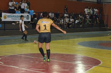 Foto - Finais mirim masculina e feminina - Campeonato Municipal de Futsal