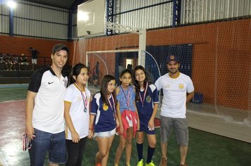 Foto - Finais mirim masculina e feminina - Campeonato Municipal de Futsal