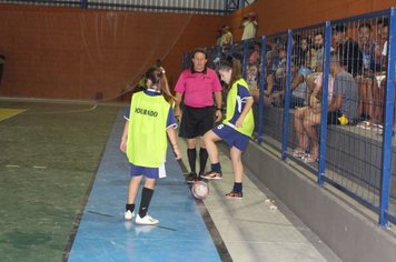 Foto - Finais mirim masculina e feminina - Campeonato Municipal de Futsal