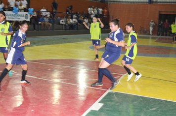 Foto - Finais mirim masculina e feminina - Campeonato Municipal de Futsal