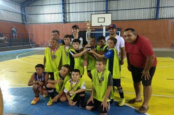 Foto - Finais mirim masculina e feminina - Campeonato Municipal de Futsal