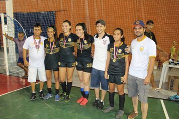 Foto - Finais mirim masculina e feminina - Campeonato Municipal de Futsal