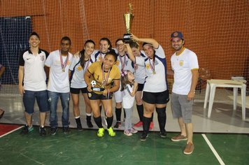 Foto - Finais mirim masculina e feminina - Campeonato Municipal de Futsal