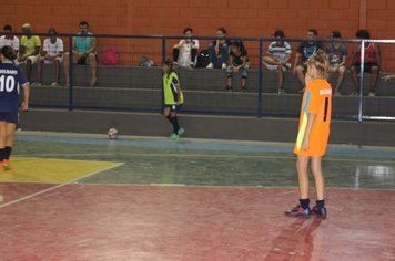 Foto - Finais mirim masculina e feminina - Campeonato Municipal de Futsal
