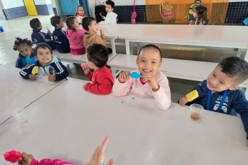 Foto - Merenda especial na semana das crianças