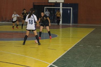 Foto - Finais mirim masculina e feminina - Campeonato Municipal de Futsal