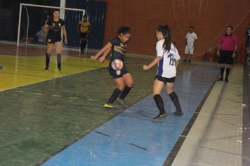 Foto - Finais mirim masculina e feminina - Campeonato Municipal de Futsal