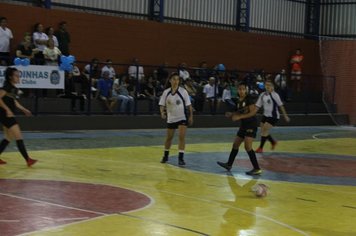 Foto - Finais mirim masculina e feminina - Campeonato Municipal de Futsal