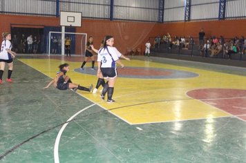 Foto - Finais mirim masculina e feminina - Campeonato Municipal de Futsal