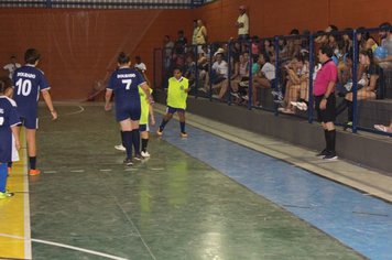 Foto - Finais mirim masculina e feminina - Campeonato Municipal de Futsal