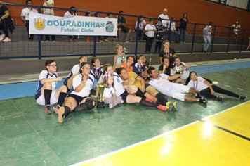 Foto - Finais mirim masculina e feminina - Campeonato Municipal de Futsal