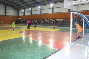 Foto - Finais mirim masculina e feminina - Campeonato Municipal de Futsal