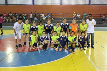 Foto - Finais mirim masculina e feminina - Campeonato Municipal de Futsal