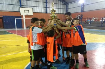 Foto - Finais mirim masculina e feminina - Campeonato Municipal de Futsal