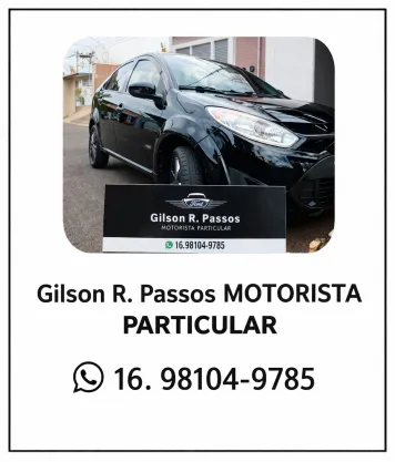 Gilson Passos - Motorista particular