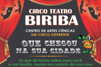 Apresentações Online do Circo Teatro Biriba