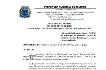 Decreto 2657/2020
