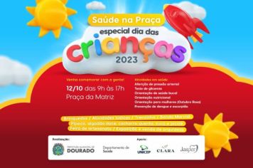 Saúde na Praça, Especial Dia das Crianças!