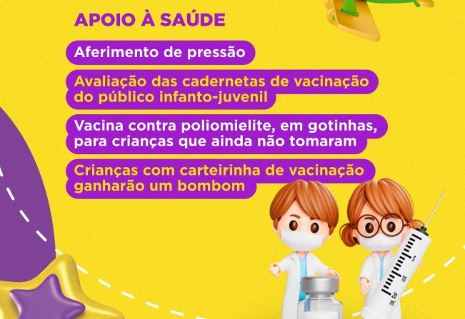 Leve a carteirinha do seu filho!