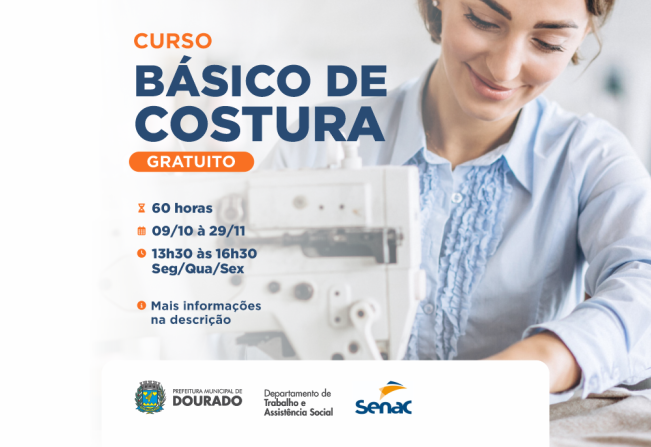 Curso Técnicas Básicas de Costura.