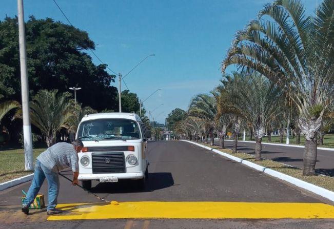 Melhorias na Avenida Marchador