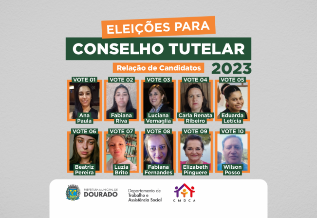RELAÇÃO CANDIDATOS CONSELHO TUTELAR