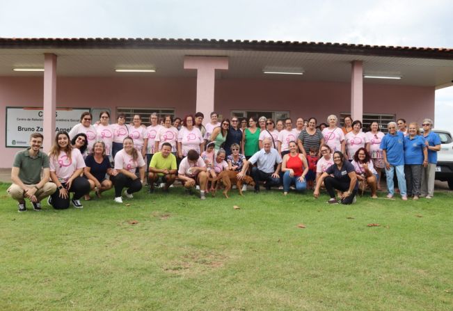 Dia internacional da Mulher é marcado com a volta do Grupo da Melhor Idade.
