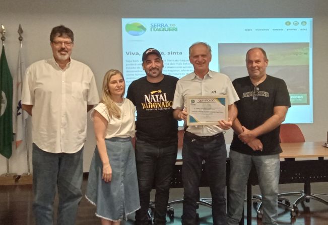 Inclusão de Dourado na Região Turística da Serra do Itaqueri.