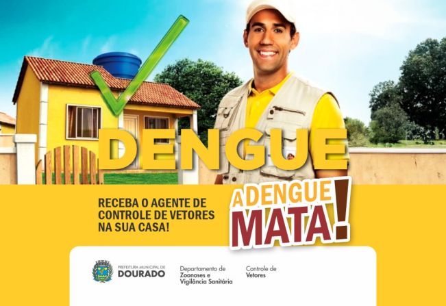 Receba o agente de vetores em suas casas!